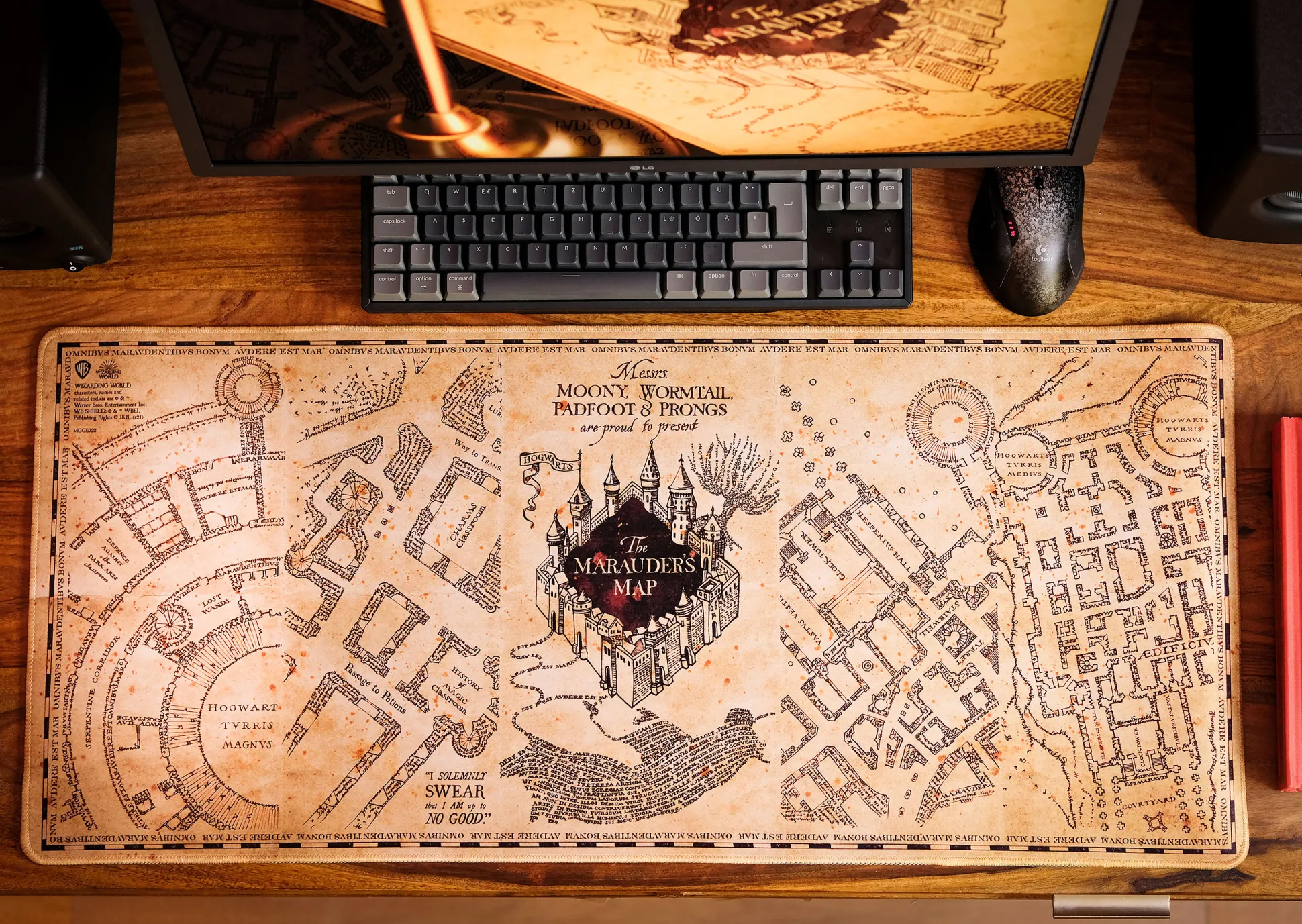 Harry Potter - Sluipers Kaart Muismat