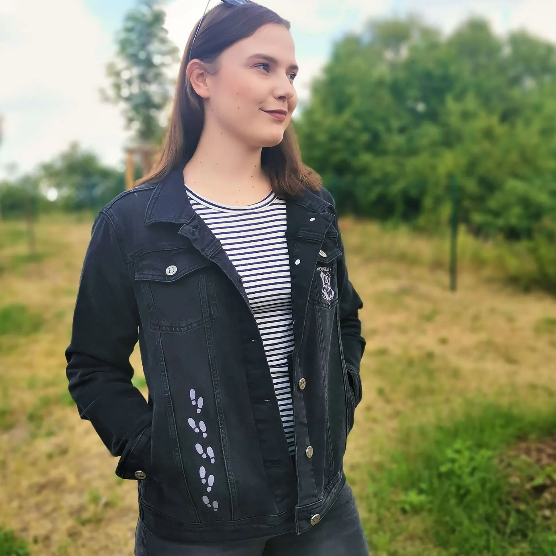 Harry Potter - Sluipwegwijzer Spijkerjas Dames Zwart