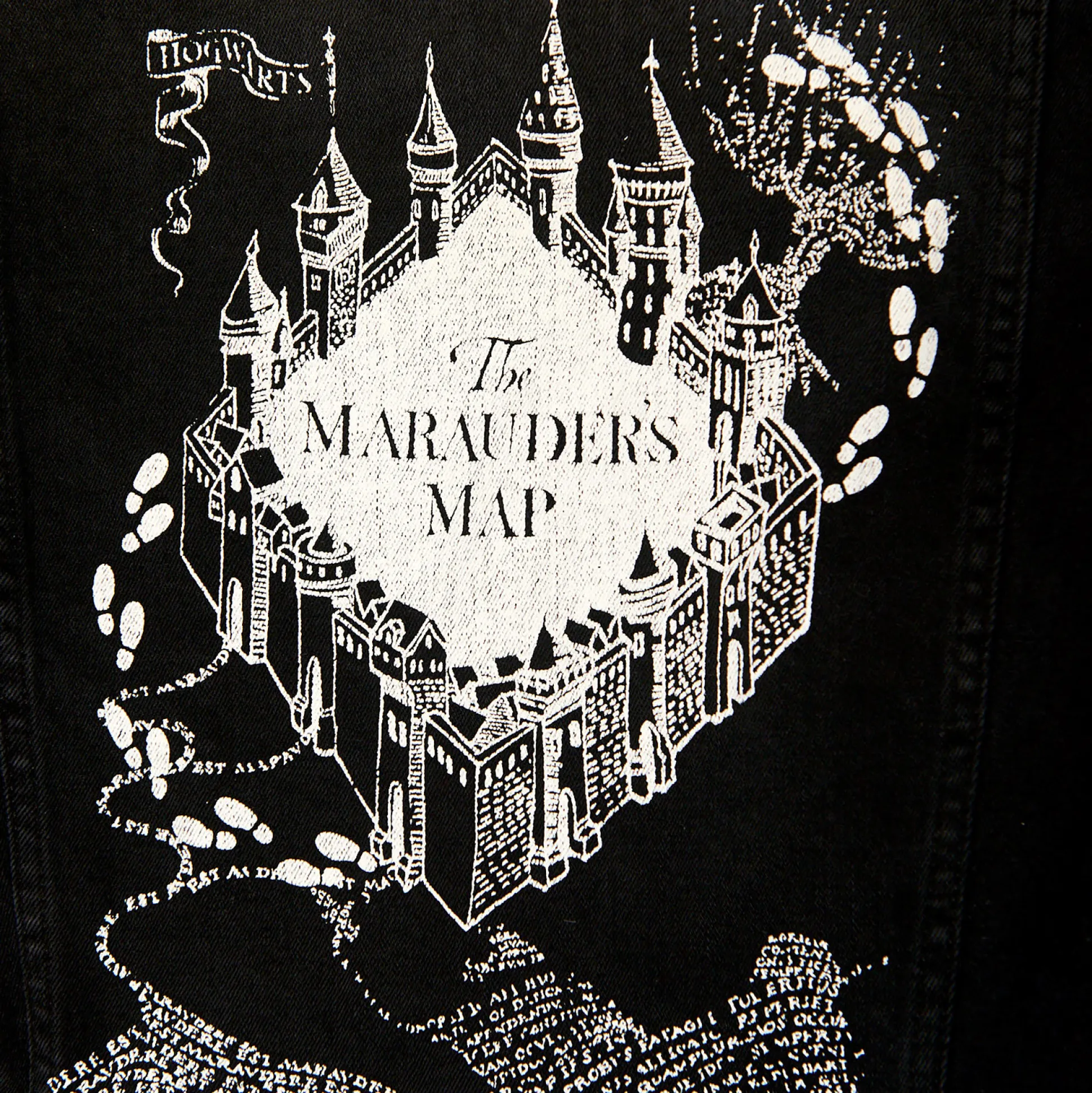 Harry Potter - Sluipwegwijzer Spijkerjas Dames Zwart