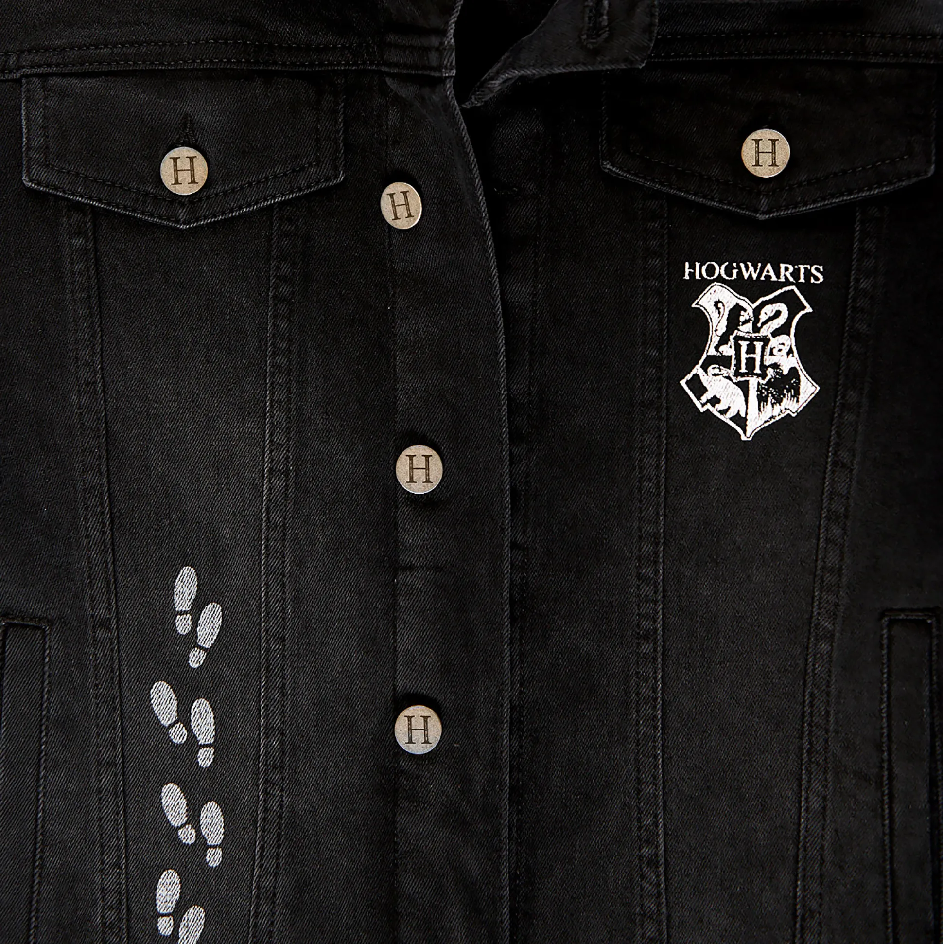 Harry Potter - Sluipwegwijzer Spijkerjas Dames Zwart