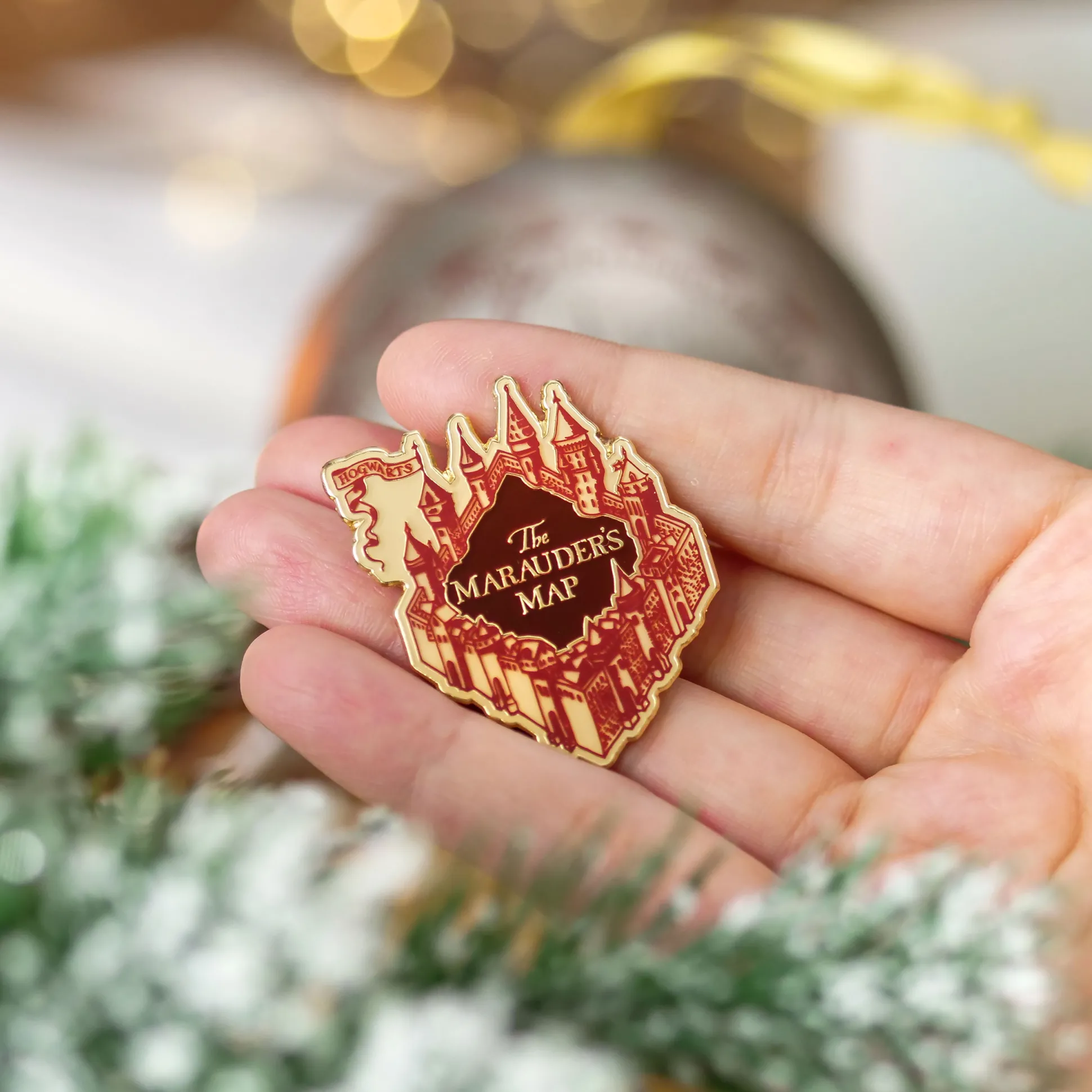 Harry Potter - Sluipwegwijzer Kerstbal met Pin