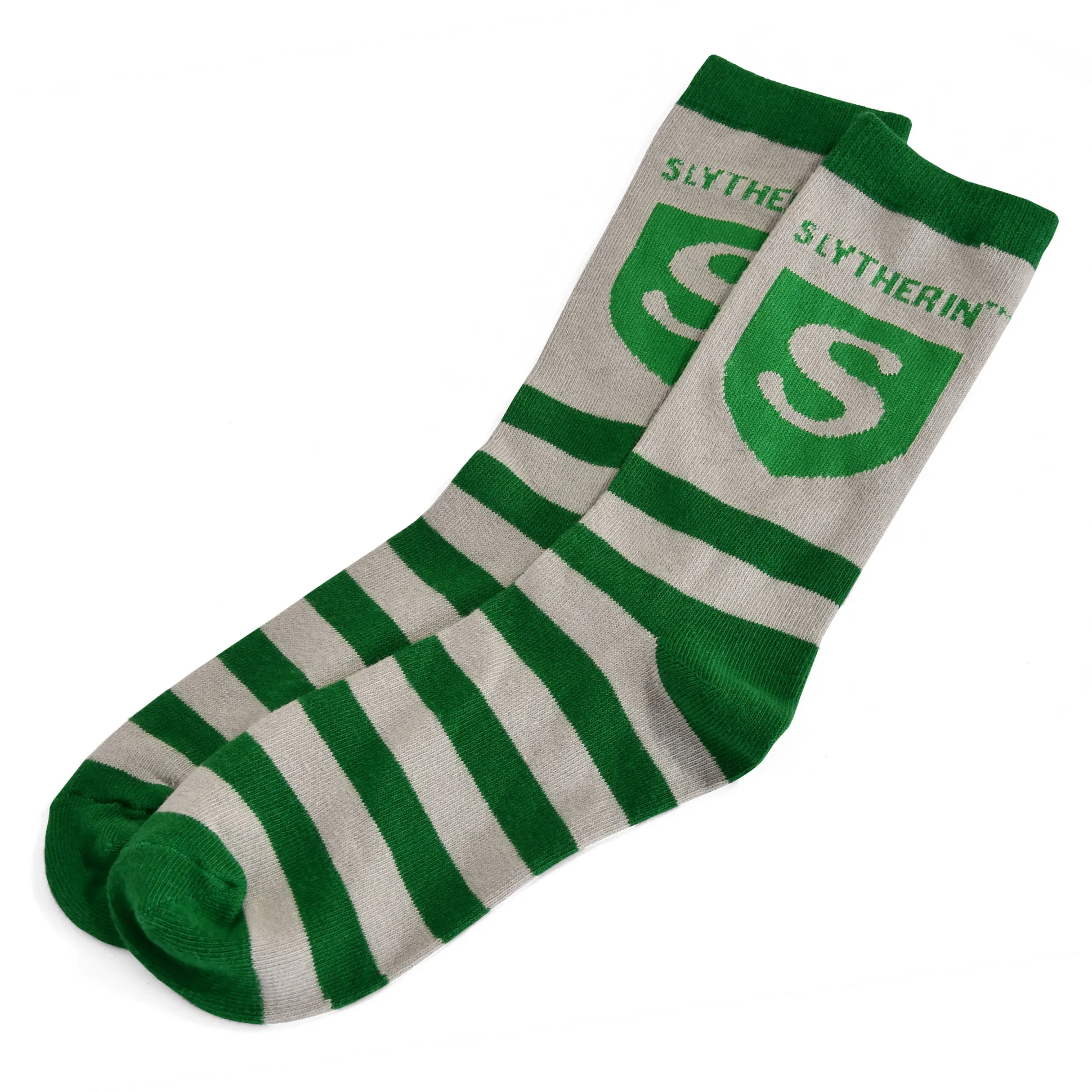Harry Potter - Slytherin Logo Sokken groen-grijs
