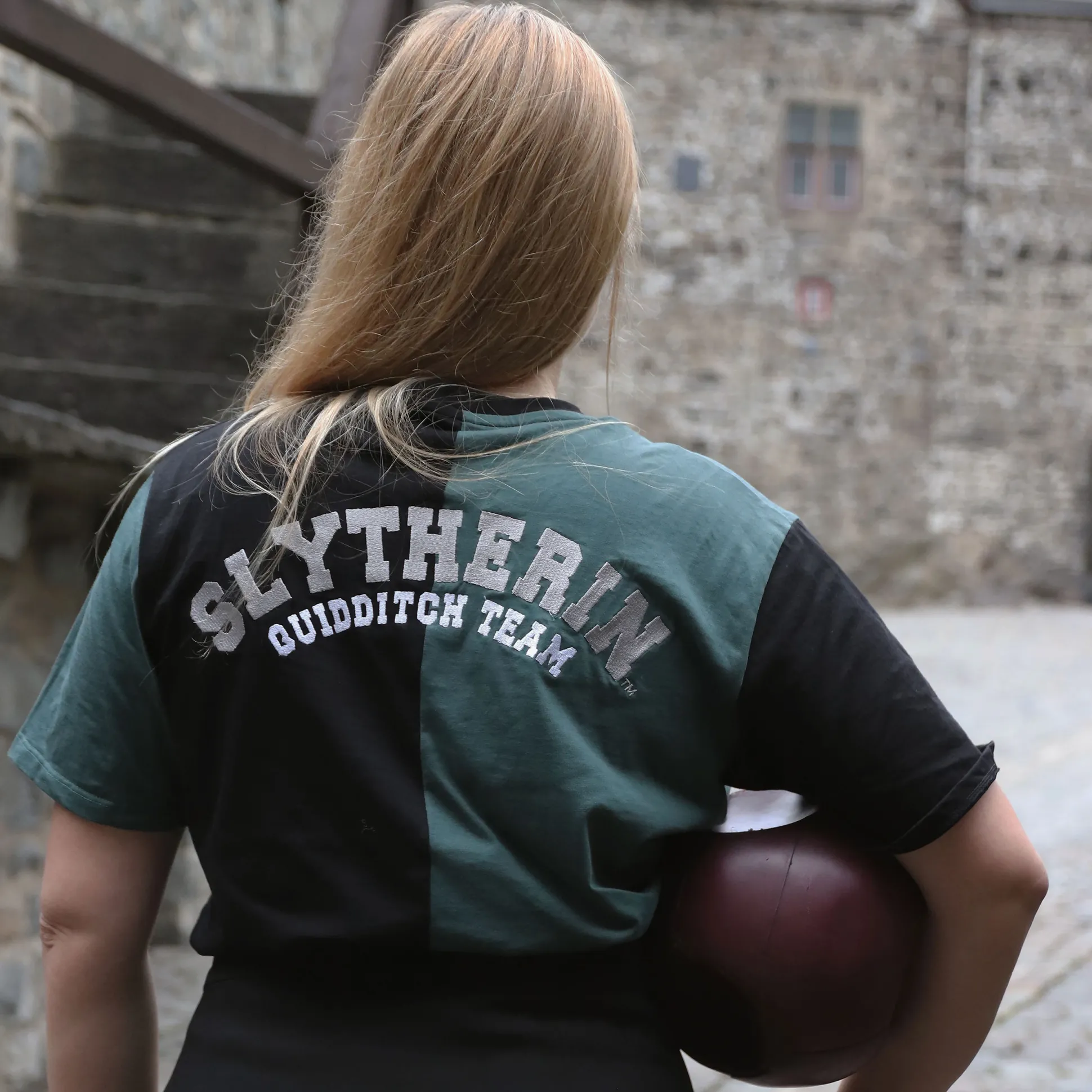 Harry Potter - Slytherin Toernooi T-Shirt groen-zwart