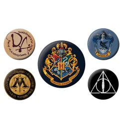 Harry Potter - Symbolen Button 5-delige Set
