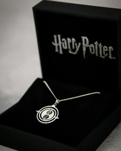 Harry Potter - Tijdverdrijver Ketting met Kristallen Zilver