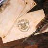 Harry Potter - Veerpen met Hogwarts briefpapier set
