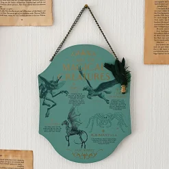 Harry Potter - Verzorging van Fabeldieren Houten Wanddecoratie