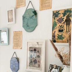 Harry Potter - Verzorging van Fabeldieren Houten Wanddecoratie