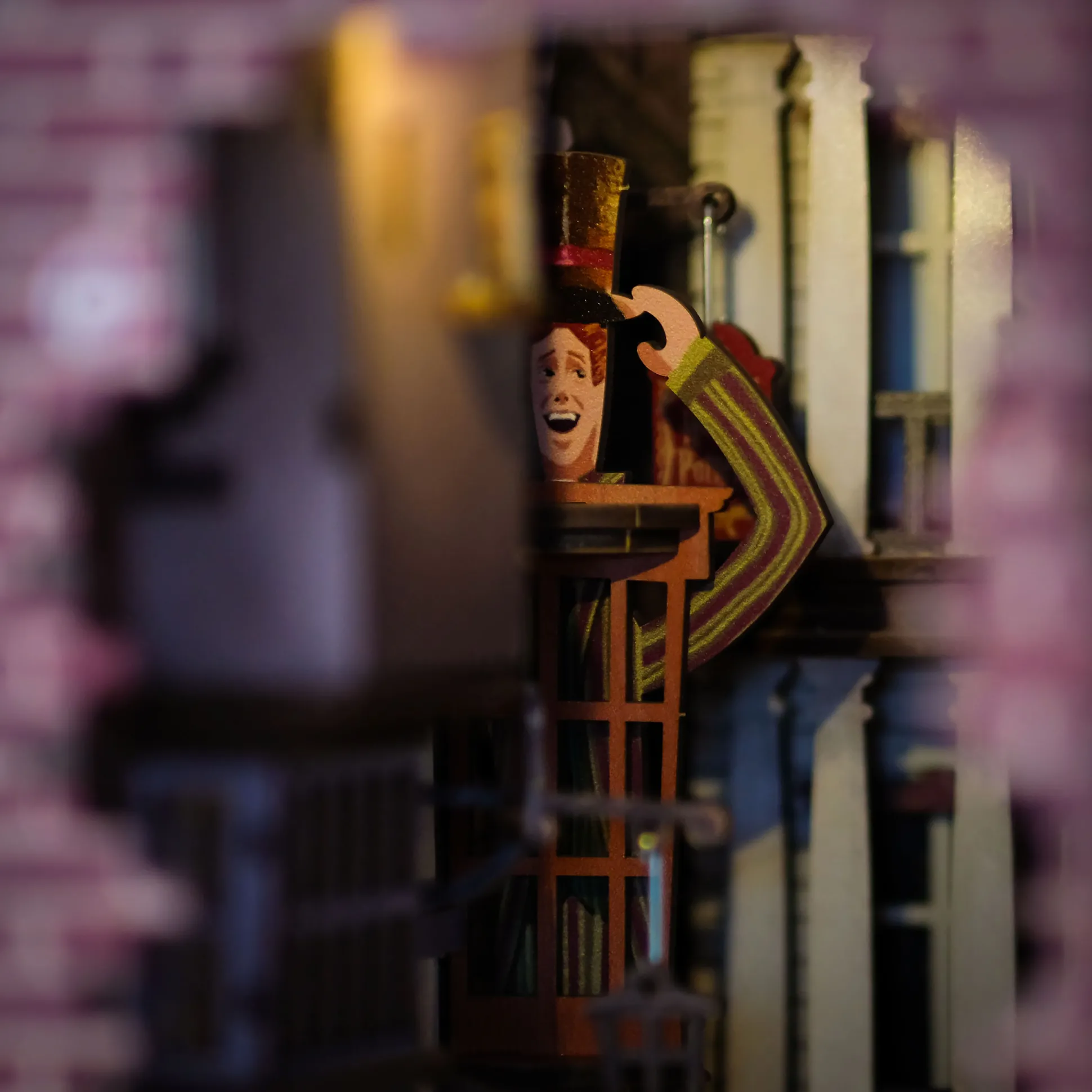 Harry Potter - Wegisweg Book Nook Modelbouwset Hout