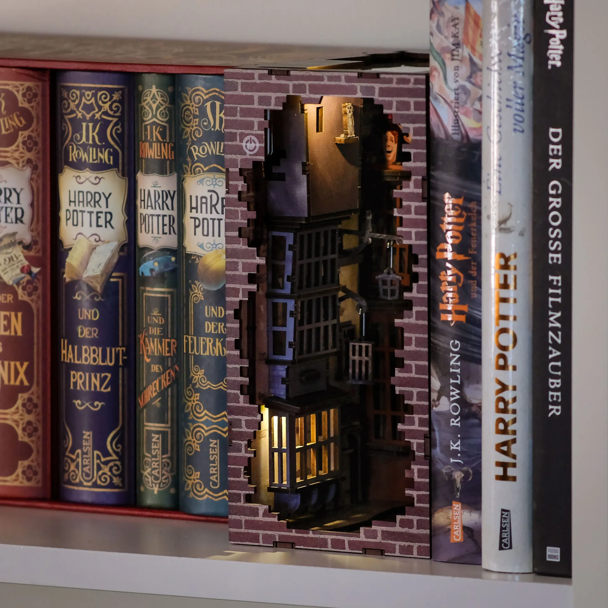 Harry Potter - Wegisweg Book Nook Modelbouwset Hout