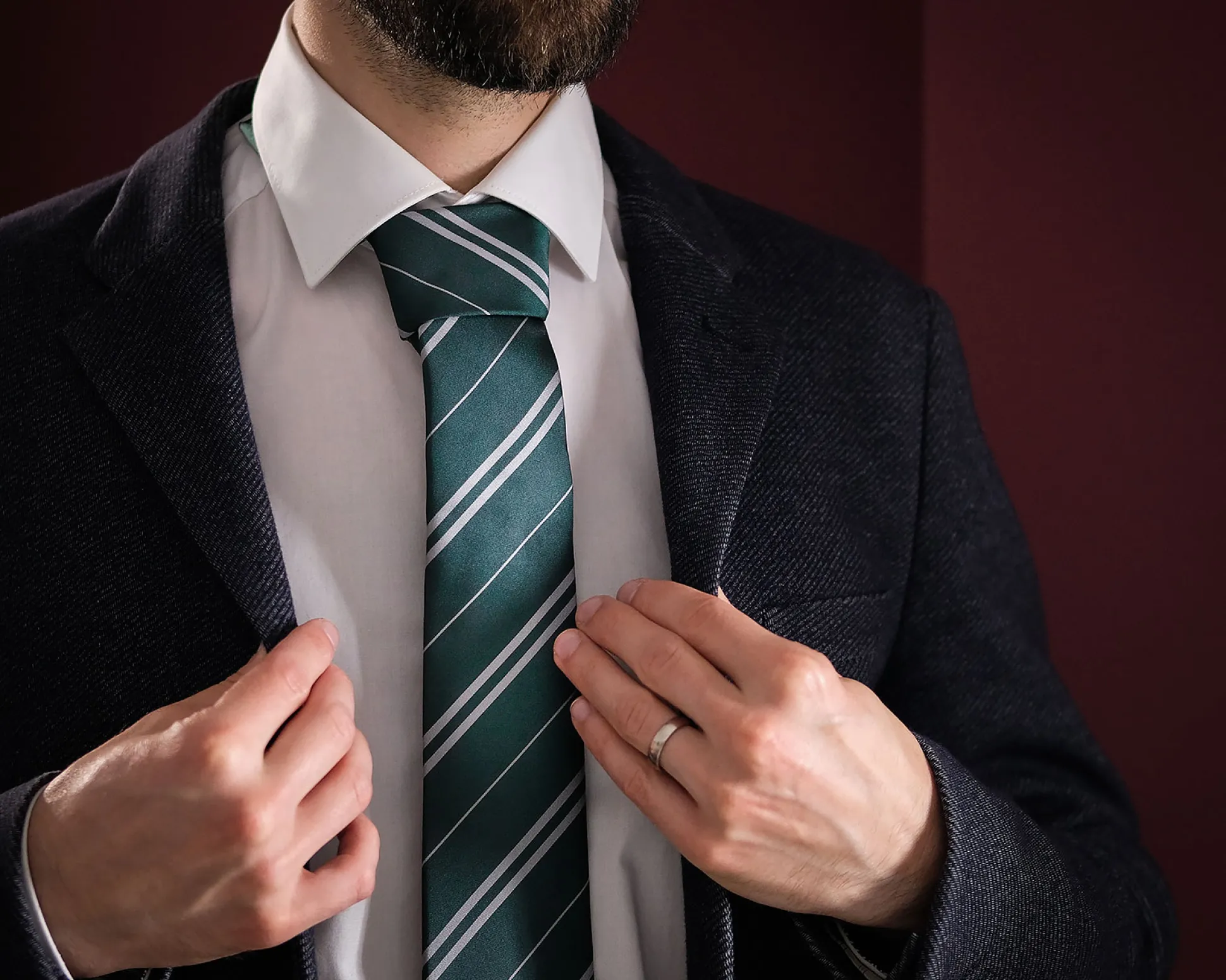 Harry Potter - Zwadderich Stropdas met Cadeaubox