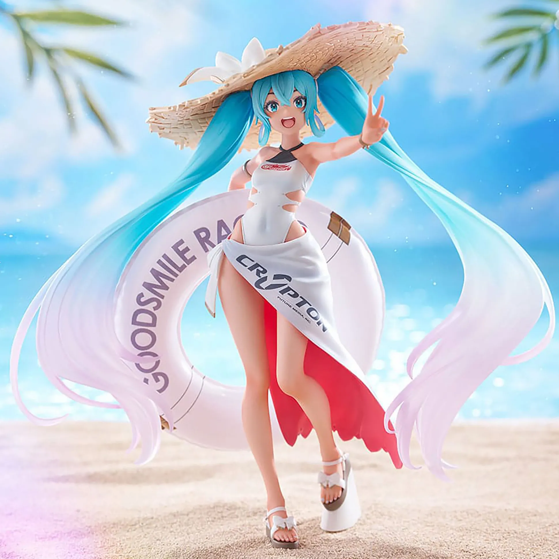 Hatsune Miku - Racing Miku 2024 Tenitol Figuur Tropical Version