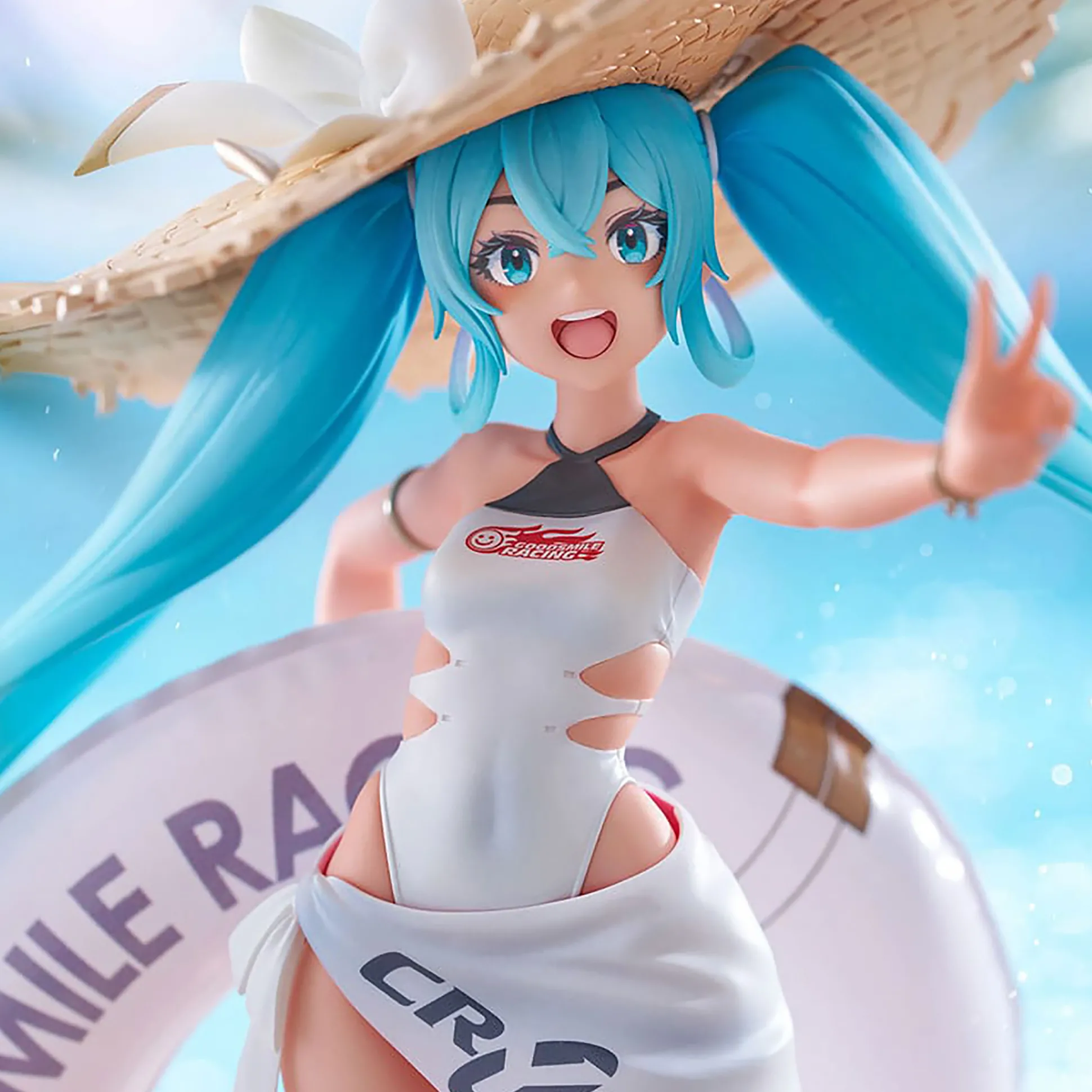 Hatsune Miku - Racing Miku 2024 Tenitol Figuur Tropical Version