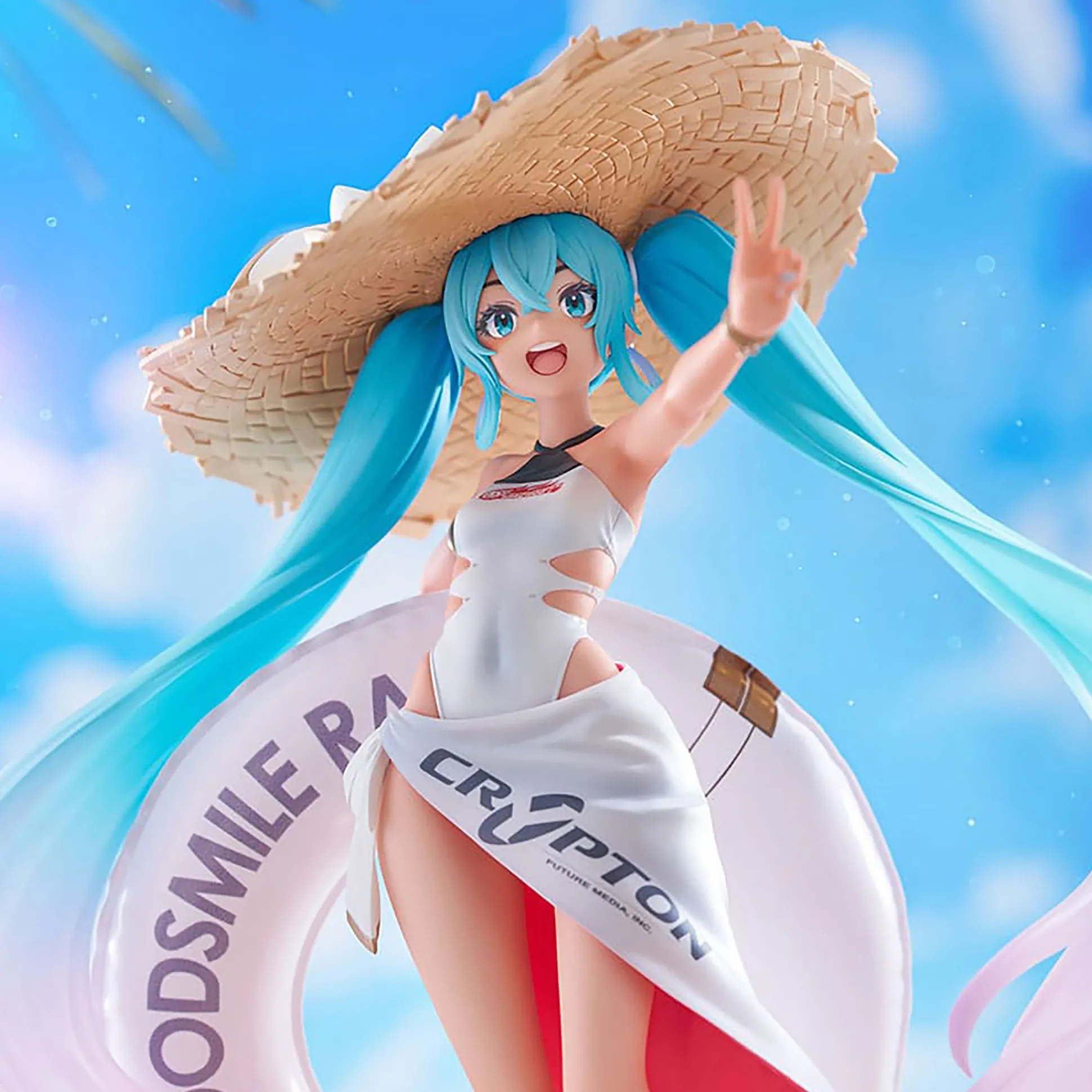 Hatsune Miku - Racing Miku 2024 Tenitol Figuur Tropical Version