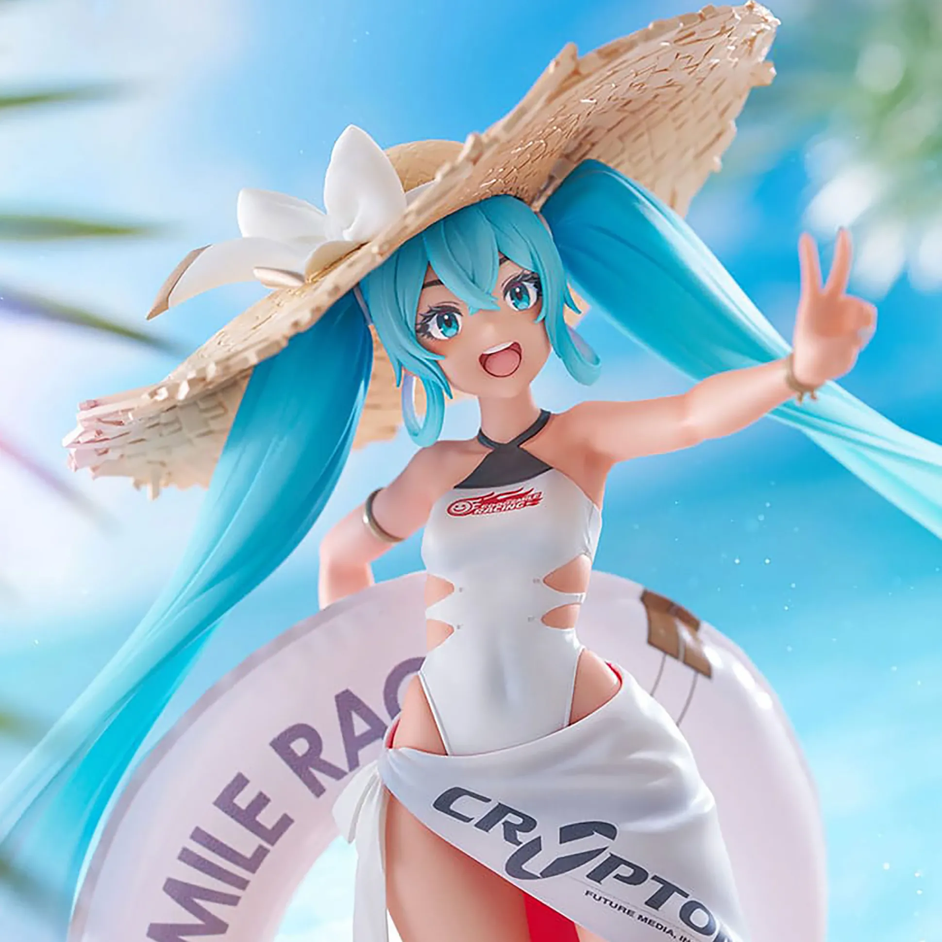 Hatsune Miku - Racing Miku 2024 Tenitol Figuur Tropical Version