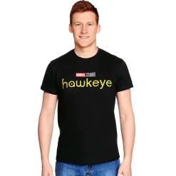 Hawkeye - Logo T-Shirt zwart
