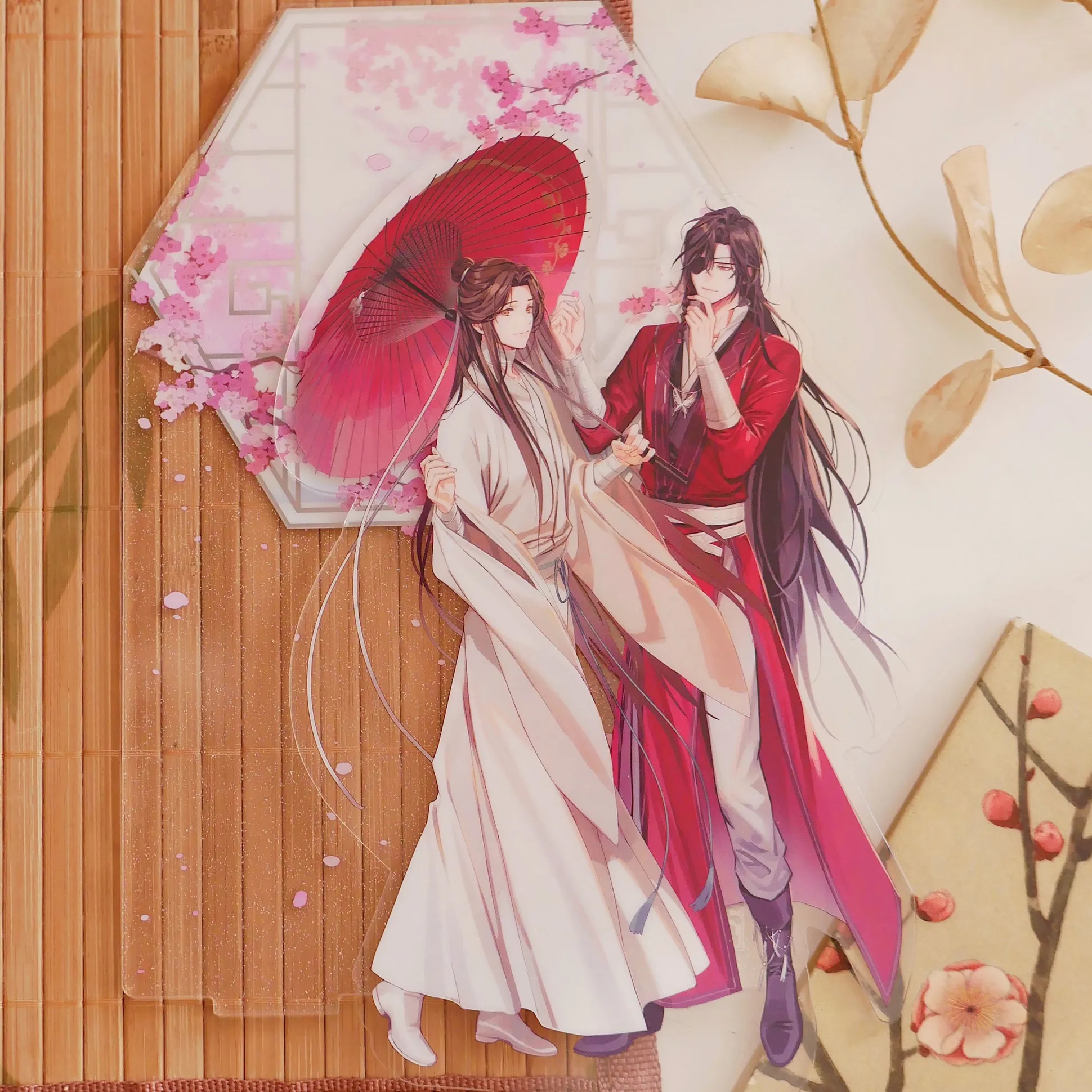 Heaven Official's Blessing - Bloeiende Bloemen Acrylfiguur Betoverd Hart