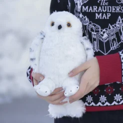 Hedwig met open vleugels pluche figuur 28 cm - Harry Potter