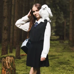 Hedwig met open vleugels pluche figuur 28 cm - Harry Potter