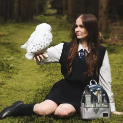 Hedwig met open vleugels pluche figuur 28 cm - Harry Potter