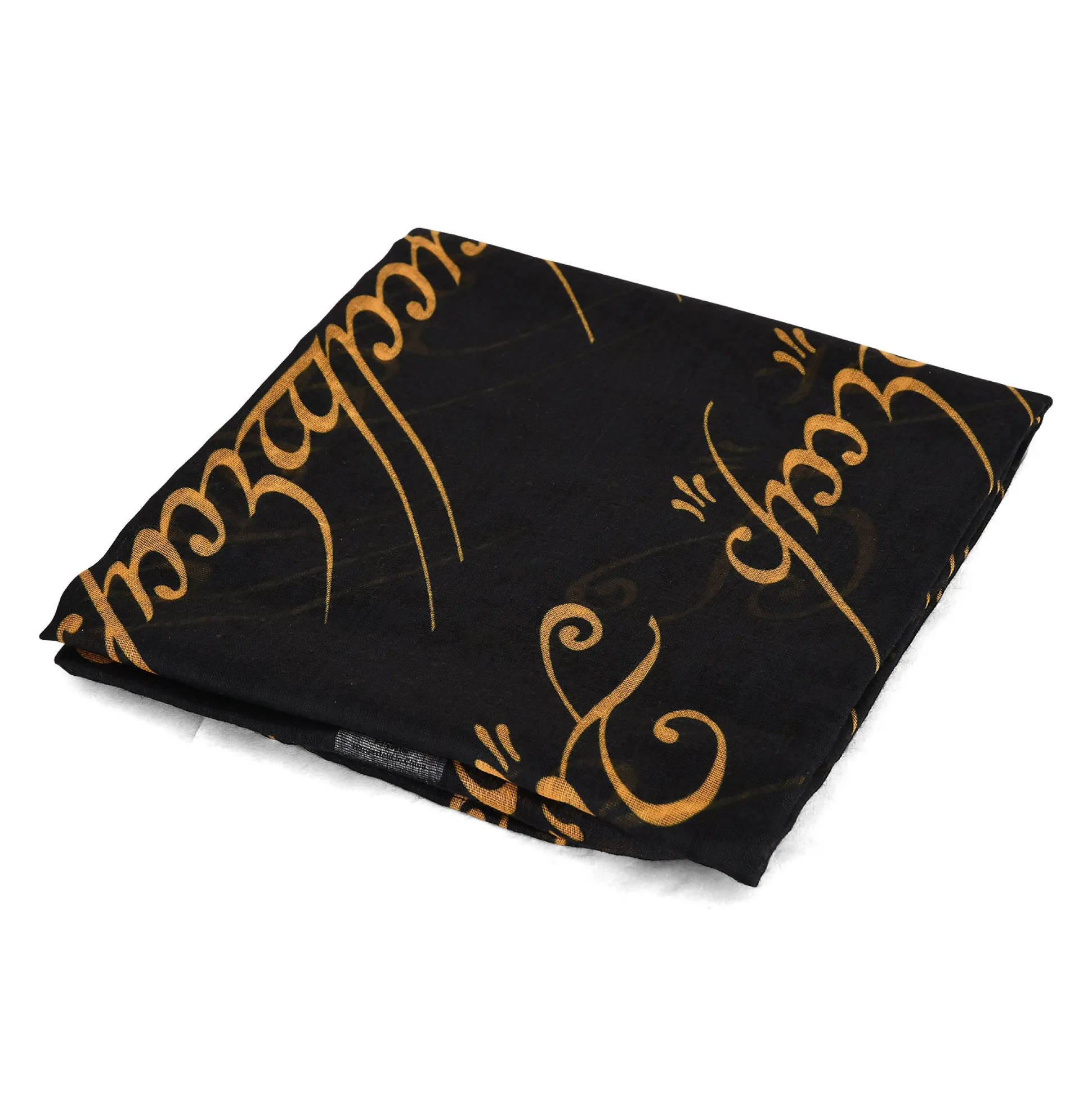 Heer der Ringen - De Ene Loop Sjaal zwart