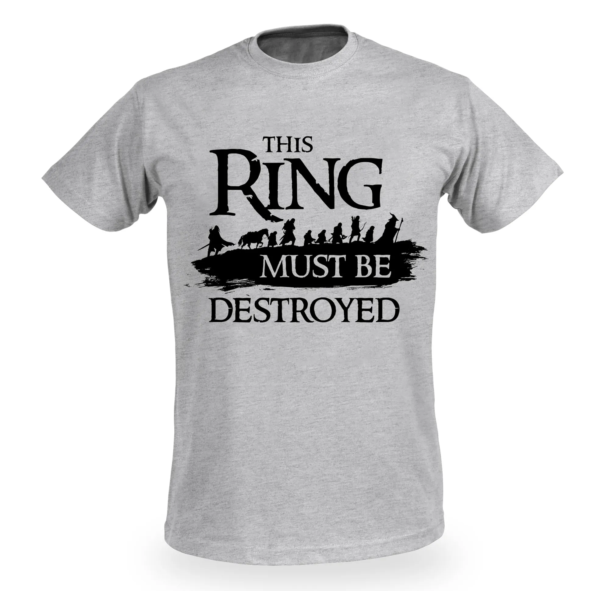 Heer der Ringen - Gezellen T-shirt grijs