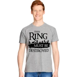 Heer der Ringen - Gezellen T-shirt grijs