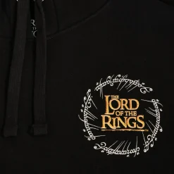 Heer der Ringen - Kaart van Midden-aarde Hoodie zwart