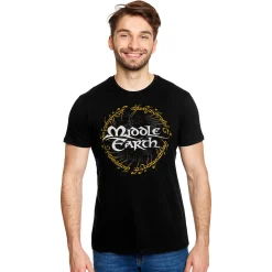 Heer der Ringen - Midden-aarde T-shirt zwart