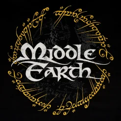 Heer der Ringen - Midden-aarde T-shirt zwart