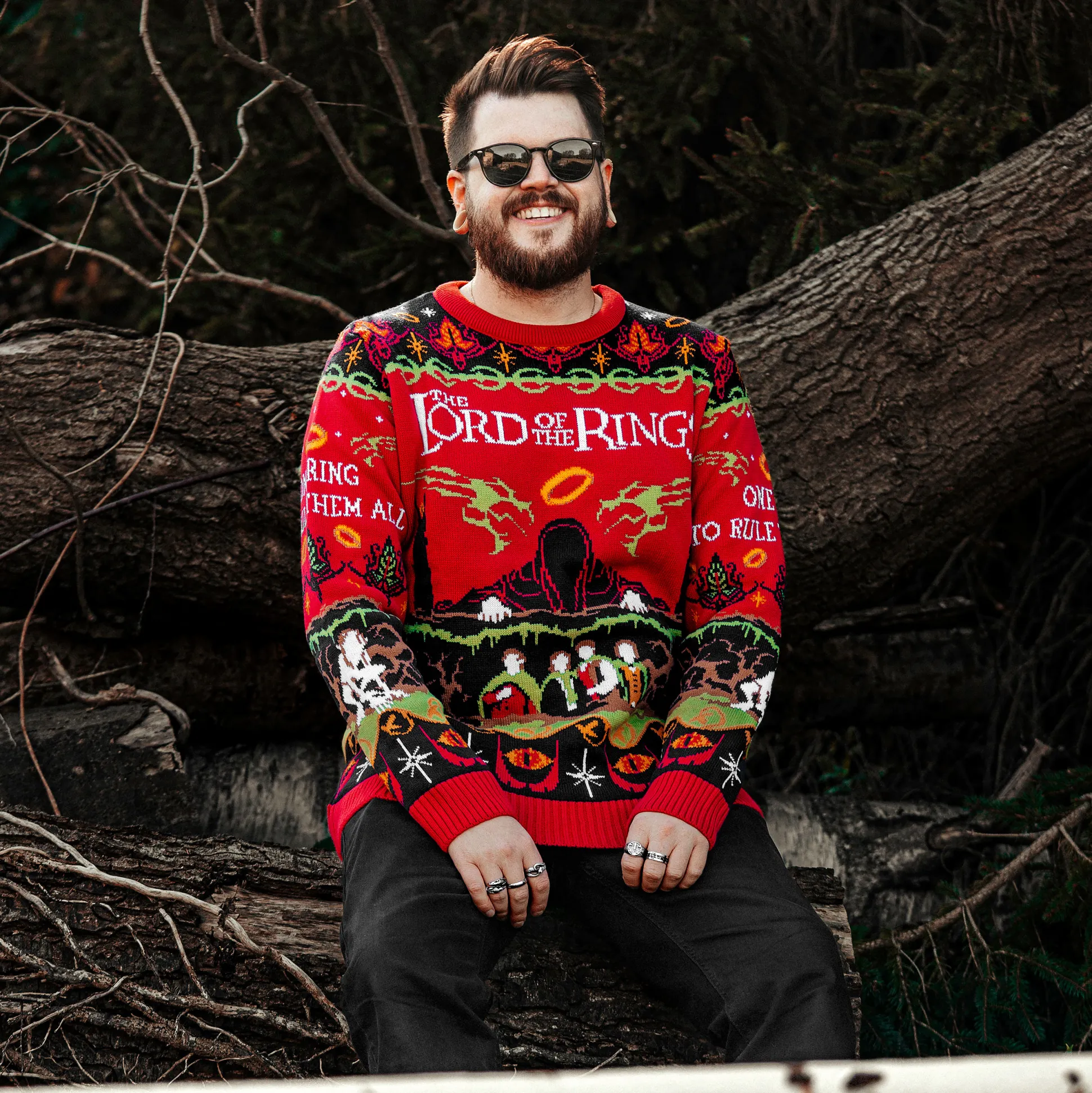 Heer der Ringen - One Ring To Rule Them All Gebreide Trui