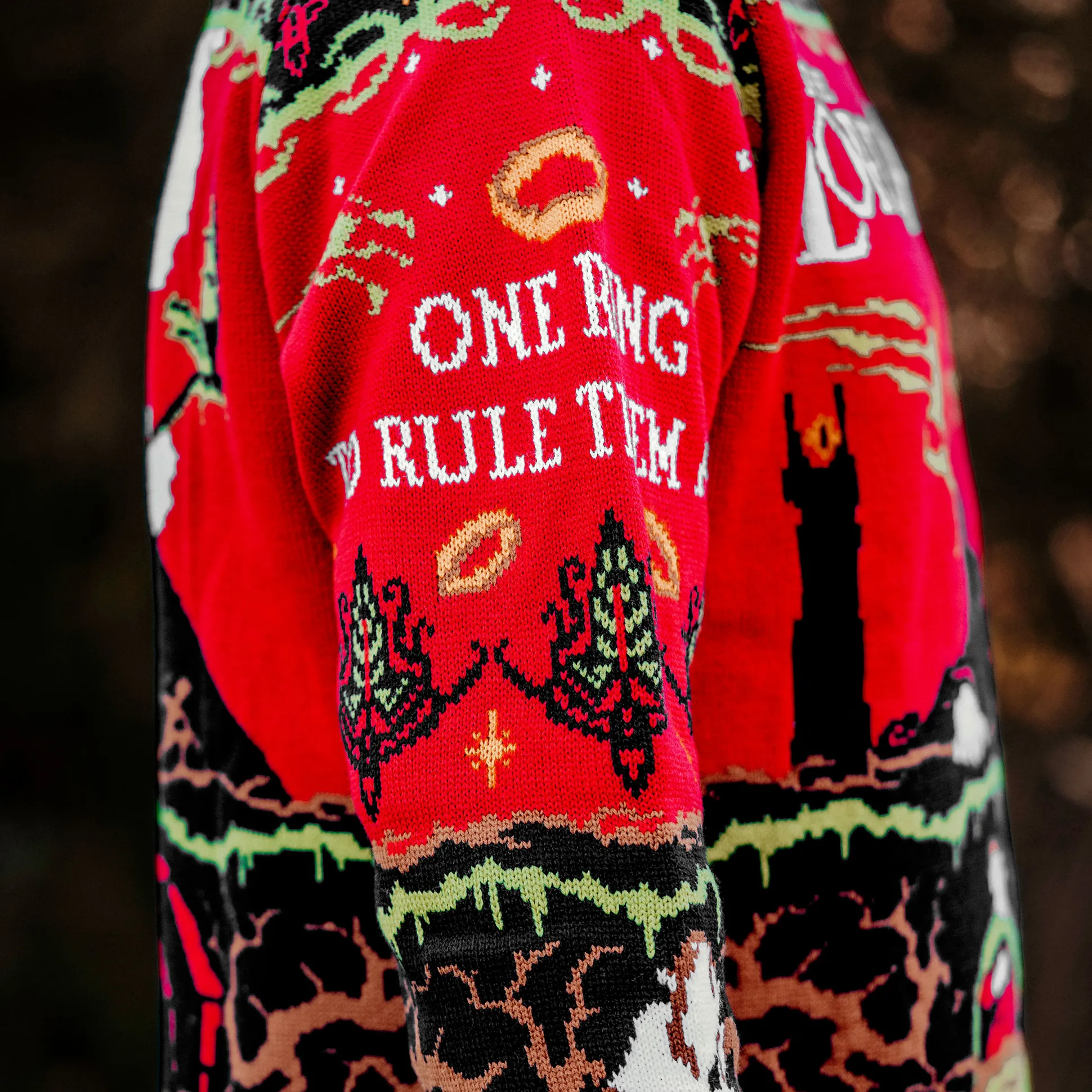 Heer der Ringen - One Ring To Rule Them All Gebreide Trui