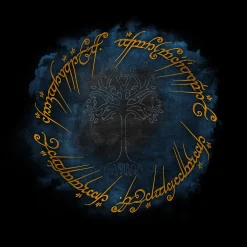 Heer der Ringen - Ring van Macht T-shirt zwart