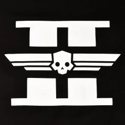 Helldivers 2 - Wit Logo T-Shirt Zwart