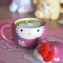 Hello Kitty - Daruma 3D Mok met Deksel