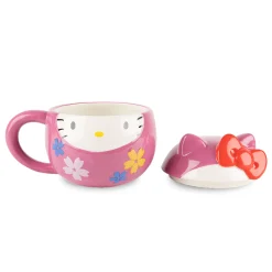 Hello Kitty - Daruma 3D Mok met Deksel