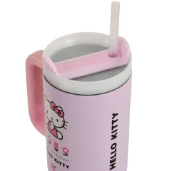 Hello Kitty - Flower To Go Beker met rietje