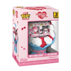 Hello Kitty and Friends Kuromi en Hello Kitty Valentines Funko Bitty Pop Bouquet - Sanrio