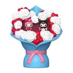 Hello Kitty and Friends Kuromi en Hello Kitty Valentines Funko Bitty Pop Bouquet - Sanrio