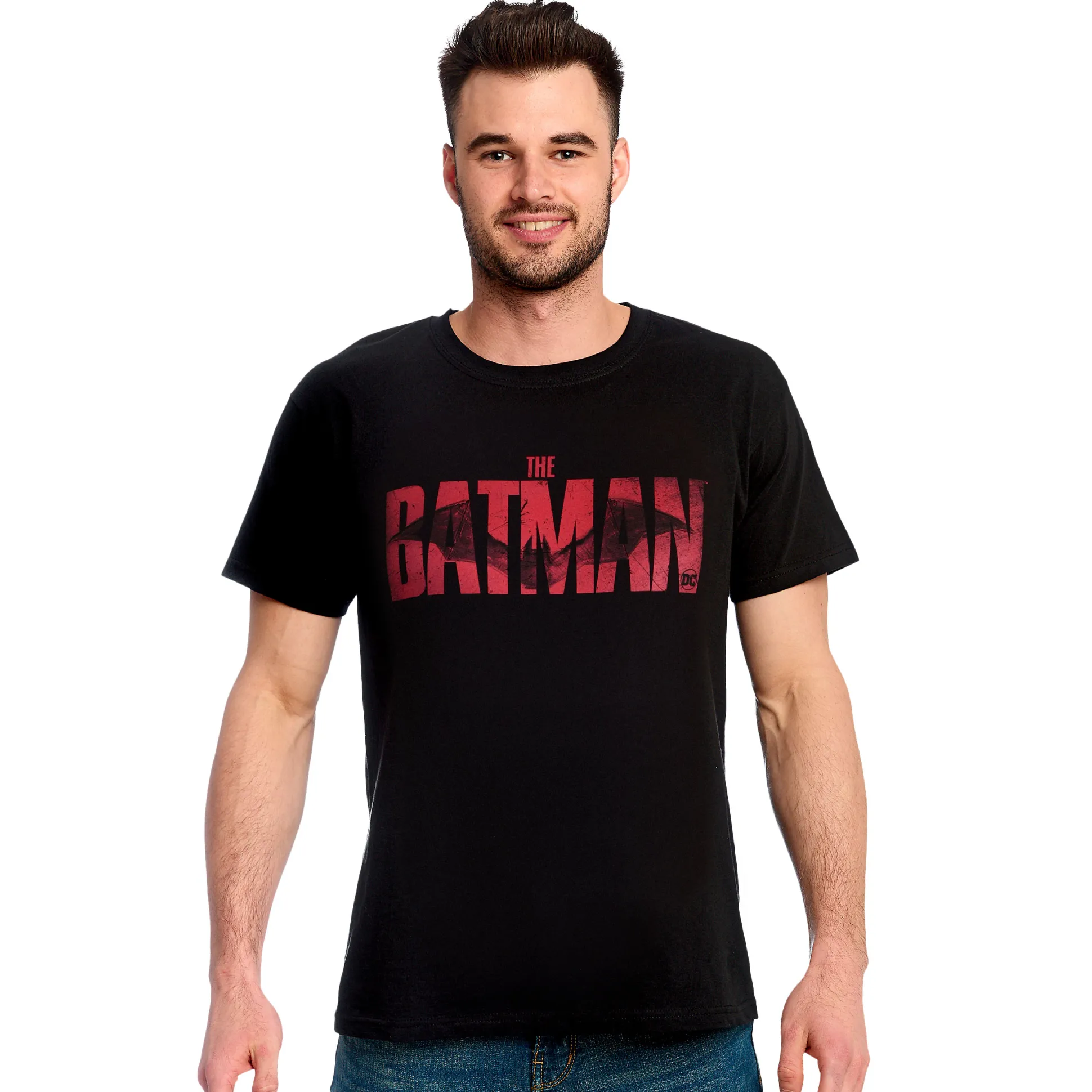 Het Batman Logo T-Shirt Zwart