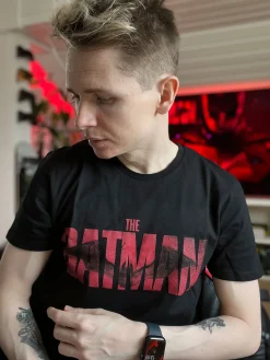 Het Batman Logo T-Shirt Zwart