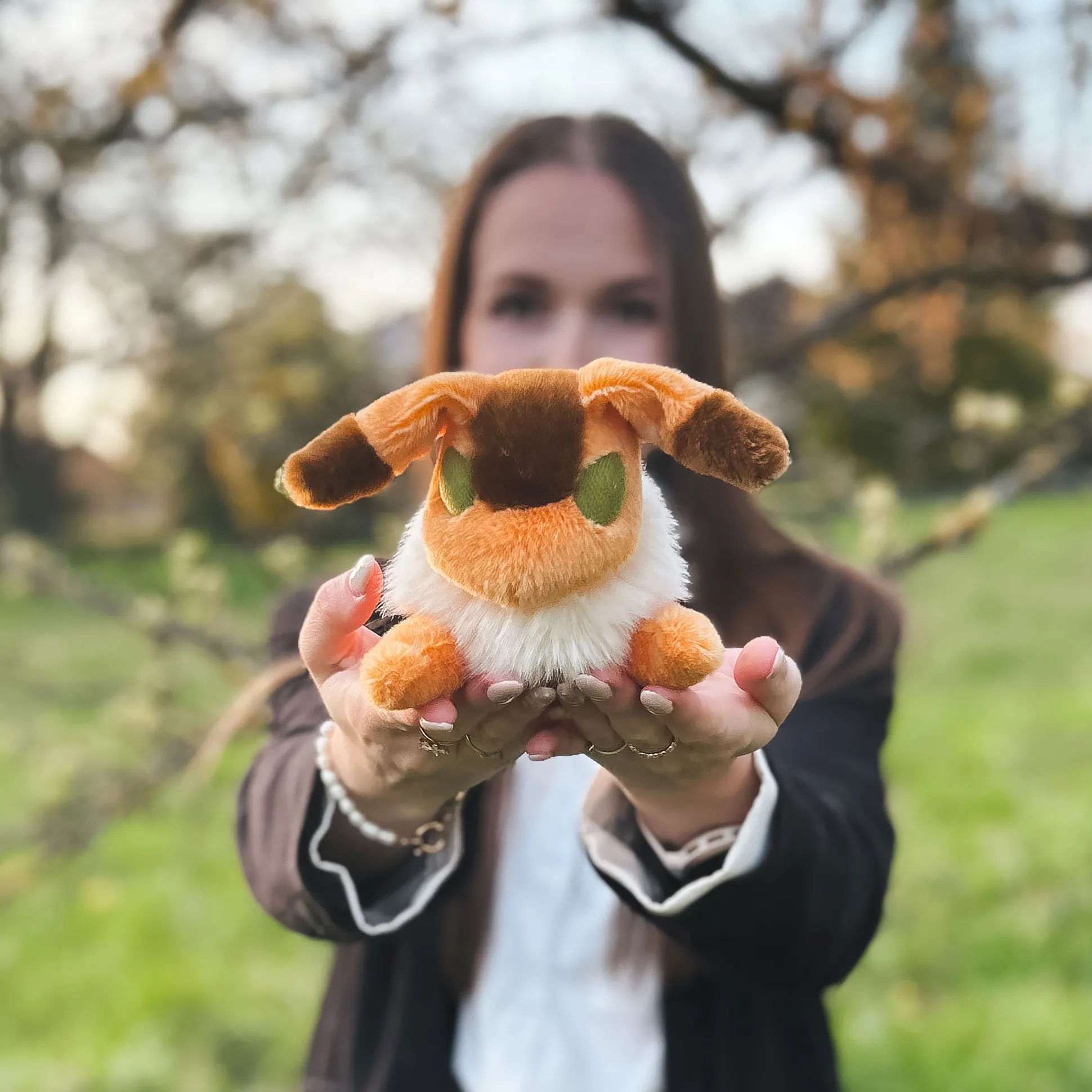 Het Kasteel in de Hemel - Vos Eekhoorn Pluche Figuur