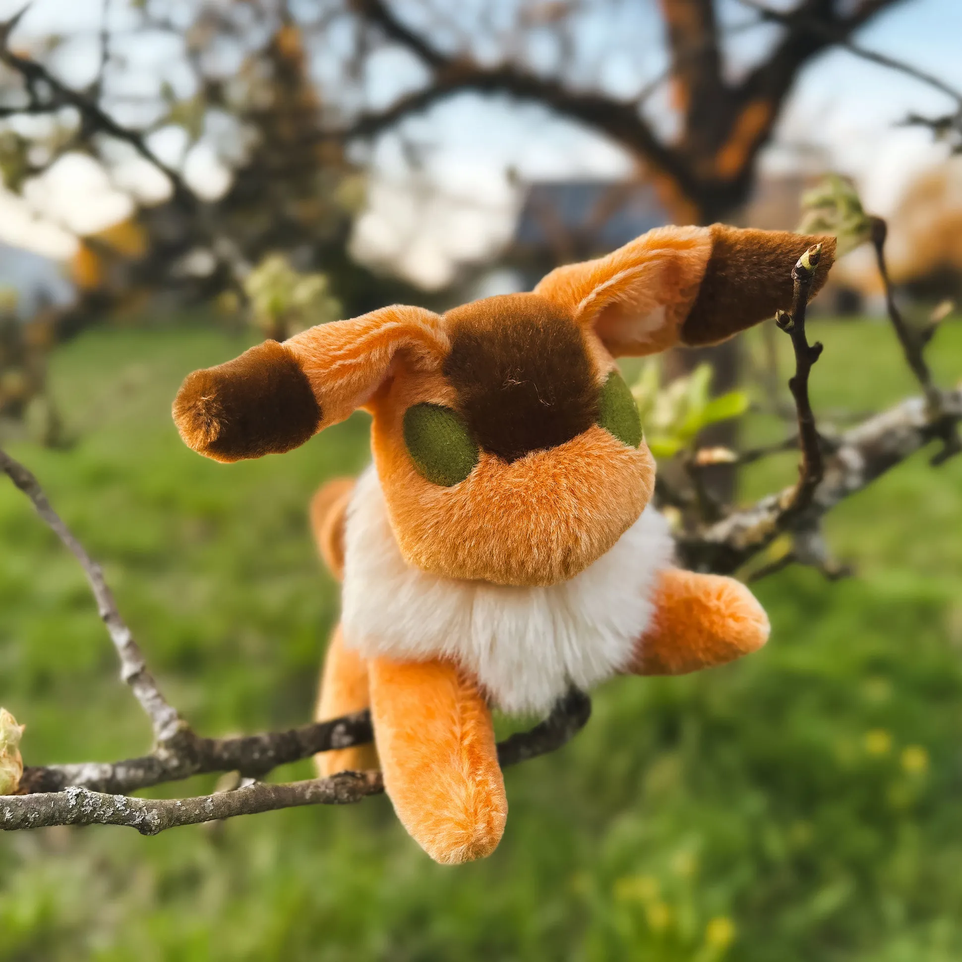 Het Kasteel in de Hemel - Vos Eekhoorn Pluche Figuur