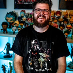 Het Kind is Mijn Co-Piloot T-Shirt zwart - Star Wars The Mandalorian