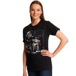 Het Kind is Mijn Co-Piloot T-Shirt zwart - Star Wars The Mandalorian