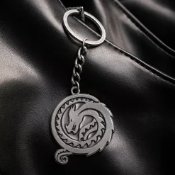 Hoe Tem Je Een Draak - Logo Sleutelhanger