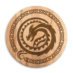 Hoe Tem Je Een Draak - Logo Snijplank