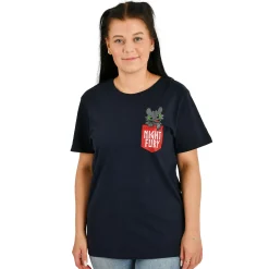 Hoe Tem Je Een Draak - Night Fury Pocket T-Shirt blauw