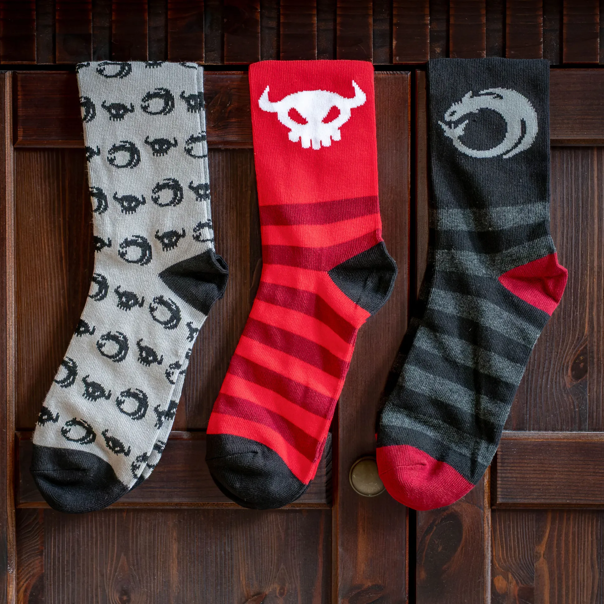 Hoe Tem Je Een Draak - Symbolen Sokken 3-Pack