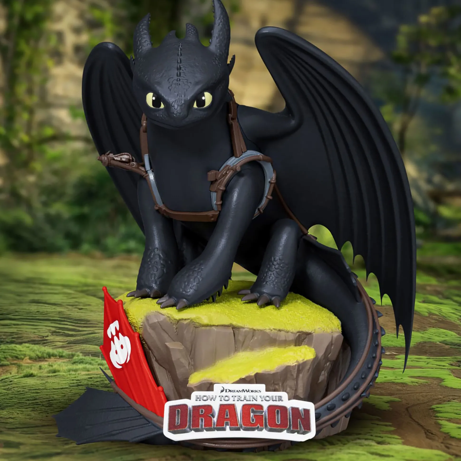 Hoe tem je een draak - Tandloos D-Stage Diorama Figuur